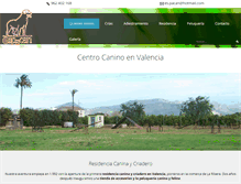 Tablet Screenshot of centrocaninoespacan.com